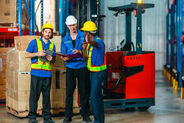 Warehouse Team Planning Logistics.