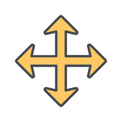 Cursor Movement Icon Design