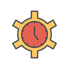 Time Management Icon Design