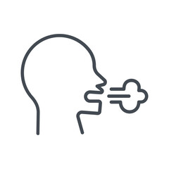 Bad Breath Icon Design