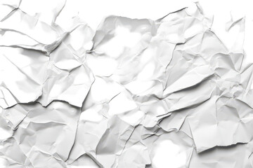 Obraz premium Create distressed effects with a crushed paper texture image in clean transparent PNG format for design