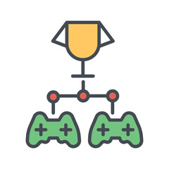 Gaming Tournaments Icon Design