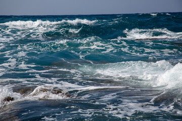 奄美大島、自然、海、リーフ、波。