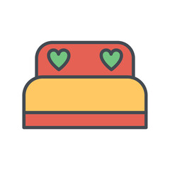 Bed Icon Design