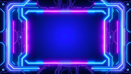 Obraz premium abstract blue background