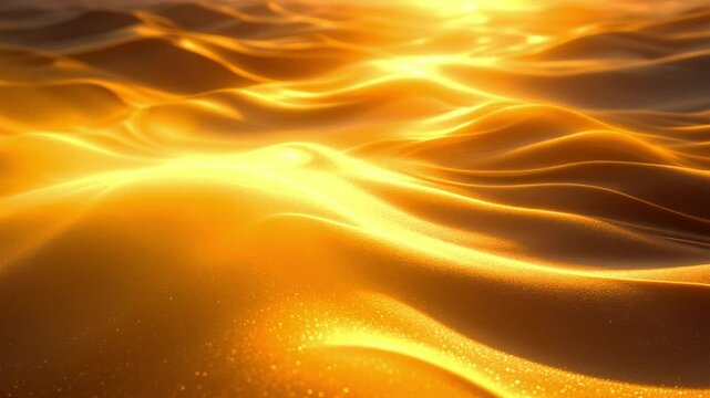 Golden Hour Magic in the Desert &ndash; Smooth Timelapse with Sand Textures