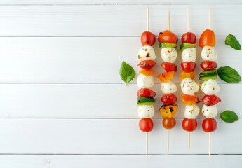 vegetables on the table