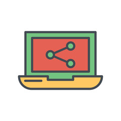 File Share Icon Design