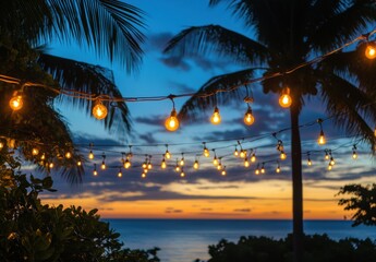 sunset at the beach
