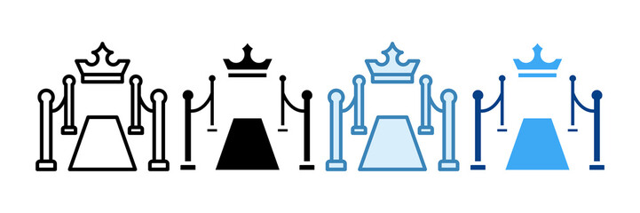 Vip Event Icon Set Multiple Style Collection