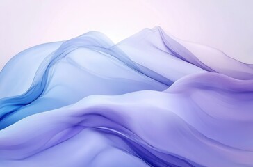 Fototapeta premium Fluid art with smooth, flowing cos and soft gradients