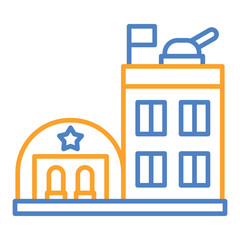 Fototapeta premium Building Icon