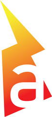 Power Energy Lightning A Logo