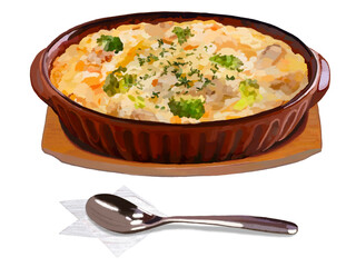 グラタン（スプーン付き）