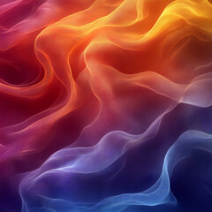 Fototapeta premium A gradient mesh abstract background with soft transitions between vibrant colors