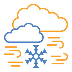 Cold breeze Icon