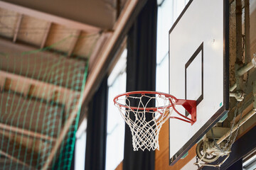 バスケットボールのゴールリング