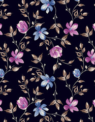seamless floral pattern