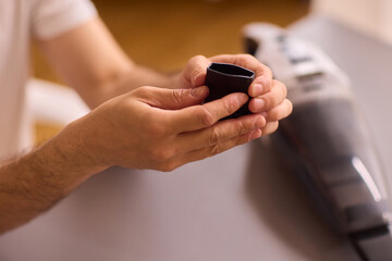 Unboxing a brand new handheld vacuum cleaner attachment, perfect for efficient cleaning tasks