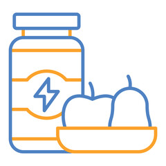Fototapeta premium Protein Icon