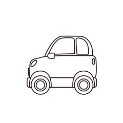 Sport Utility Vehicle blue car vector illustration emoji symbol sign icon flat design