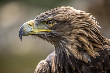 Fototapeta premium eagle close up.