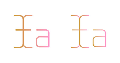 Text Select Icon Design