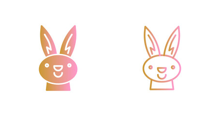 Easter Bunny Icon Design