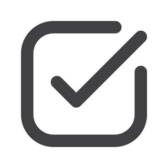 tick icon, tick away, tick mark vector, tick symbol