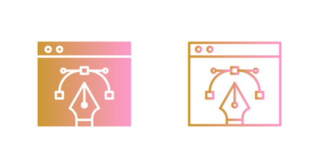Digitization Tools Icon Design
