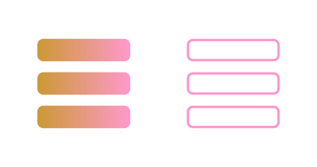 Obraz premium Menu Icon Design