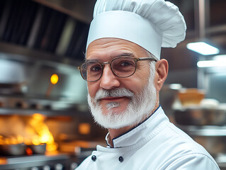 Master chef portrait