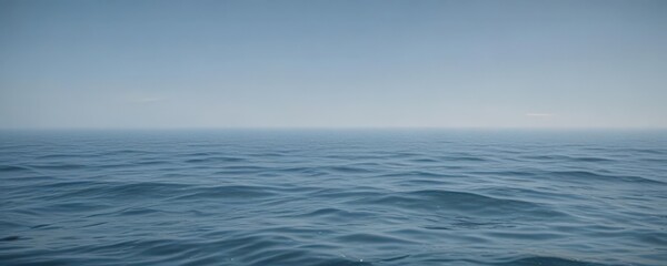 Obraz premium Subtle light blue gradient, calming ocean hues, abstract texture, sky, art