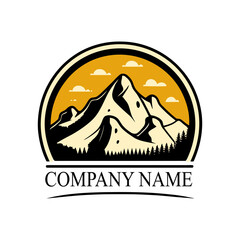 adventure mountain for company logo