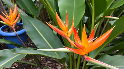 Tropiques - Heliconia rostrata