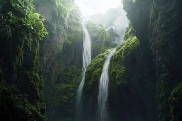 Waterfall in Mossy Canyon