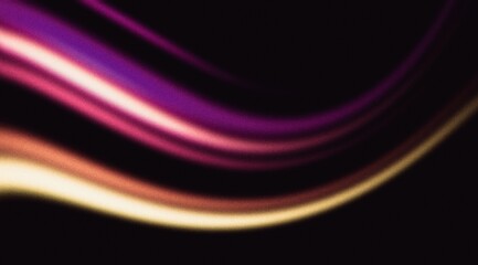 Dark grainy background, pink magenta orange  glowing abstract shape black noise texture backdrop wide banner poster header cover wallpaper design