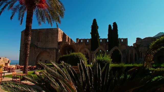 Bellapais Abbey is the ruin of a monastery built by Canons Regular in the 13th century village of Bellapais, Cyprus.