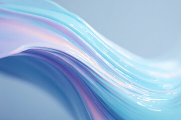 Fototapeta premium droplet of vibrant colored ink spreads gracefully across white surface creating mesmerizing fluid patterns
