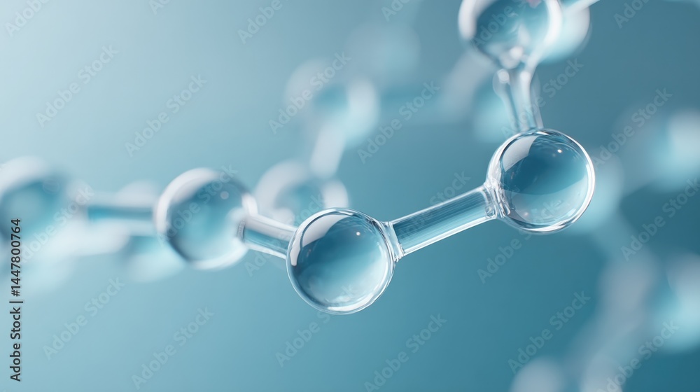 Poster highly detailed macro view of nanotechnology manipulating molecular structures in bioengineered envi