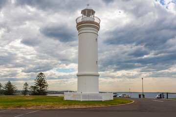 Kiama Lighthouse. Old maritime guidance beacon on the coast of the town of Kiama, New South Wales, Australia.