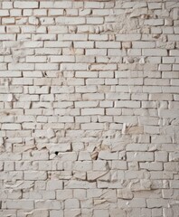 Obraz premium Weathered white brick, rough texture, grunge details , stone, weathered