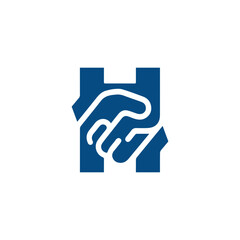 A hand with a pointer finger holds a blue like icon button, a web symbol for social media