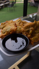 Crispy Fried Tempeh in Flour Batter – Traditional Indonesian Snack