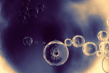 transparent liquid abstract science background