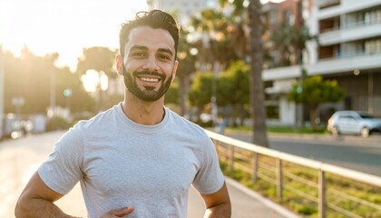 Fototapeta premium portrait of a handsome young man