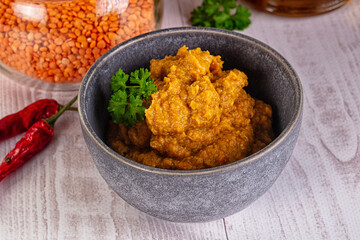 Indian cuisine - Lentil vegan dal