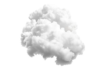 Cloud isolated on transparent background, Cutout clean white cloud transparent background,3d rendering,Collection of random shapes of abstract clouds,white cloud,white natural cloud element,png,Ai