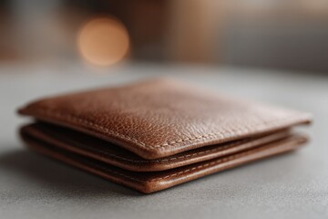 empty wallet on table symbolizes financial struggles from inflation impacts