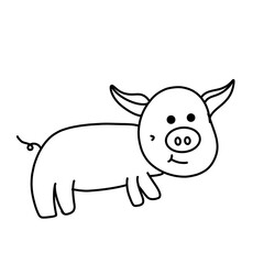 Pig Ilustration